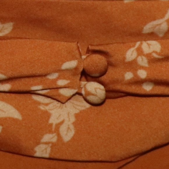 Free People aries long sleeve printed mini dress Size M - Picture 8 of 10